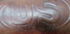 US Pre WWI, .38 Pistol Ammunition Pouch, RIA 1910,