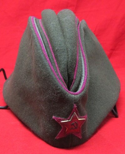  Soviet WWII Army Infantry Officers Pilotka — image 2