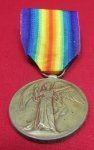 British WWI Victory Medal, Canadian Soldier,