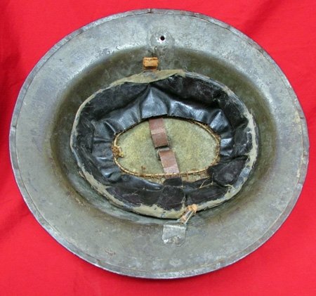  US WWI USMC M1917 British Mfg Helmet, Supply Company 5th Marines — image 4