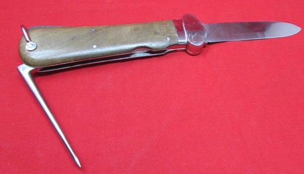  German WWII Luftwaffe Gravity Knife, Weyersberg Mfg, Needs Repair — image 6