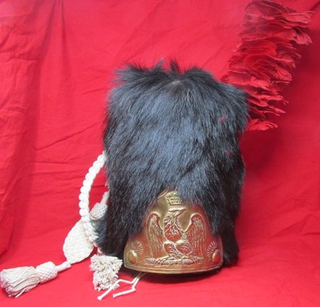  French 1st Empire Bearskin, Replica, Fine Quality Manufacture — image 2