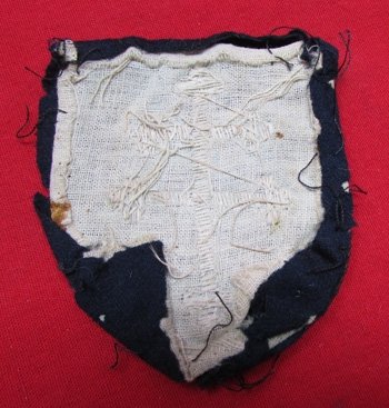  US WWI 79th Division SSI, French Mfg, Silver Wire Embroidery — image 3