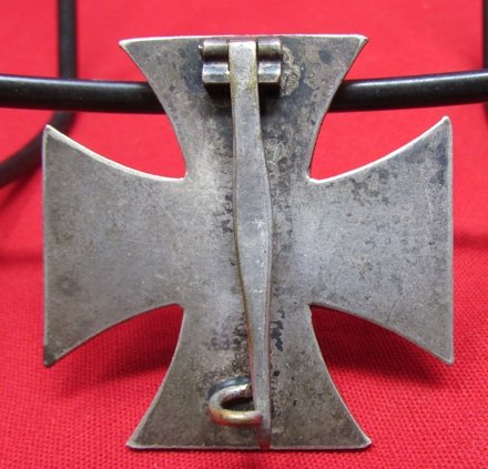  German WWII Iron Cross 1st Class, Marked L/12, C.E.Juncker — image 3