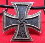 German WWII Iron Cross 1st Class, Marked L/12, C.E.Juncker