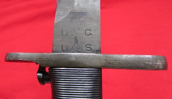  US WWII, 10 Inch Blade M1 Garand Bayonet, UC Mfg — image 4