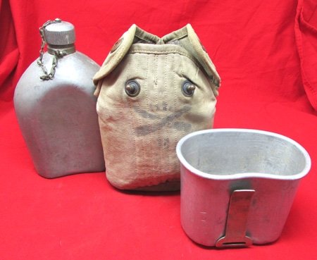  US WWI Dismounted Canteen Set, 68th Artillery,  Battery E — image 7