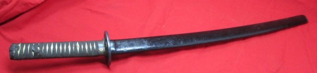  Japanese Short Sword, 20 Inch Blade — image 2