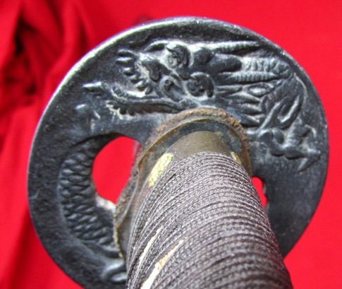  Japanese Short Sword, 20 Inch Blade — image 4