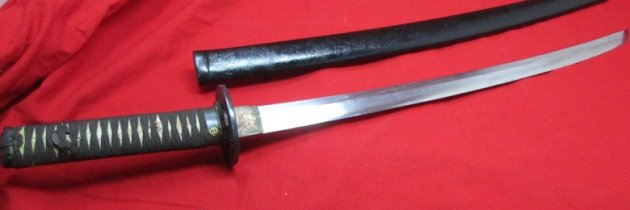  Japanese Short Sword, 20 Inch Blade — image 6