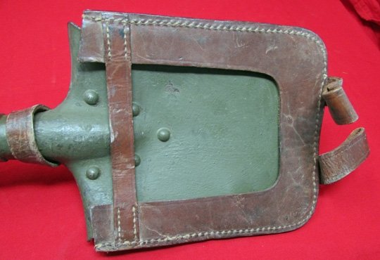  European WWI Era Entrenching Shovel, Finnish Reissue — image 3