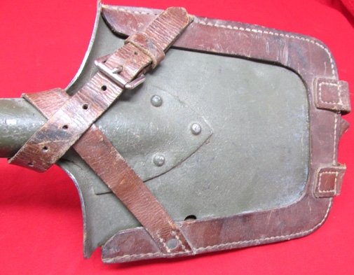  European WWI Era Entrenching Shovel, Finnish Reissue — image 4