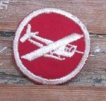 US WWII Glider Artillery Officers Overseas Hat Insignia