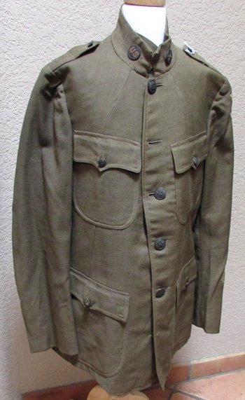  US WWI Army Enlisted Coat, Field Artillery, 80th Division, — image 2