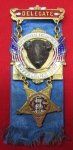US Post Civil War GAR 31st National Encampment Delegate Badge, …