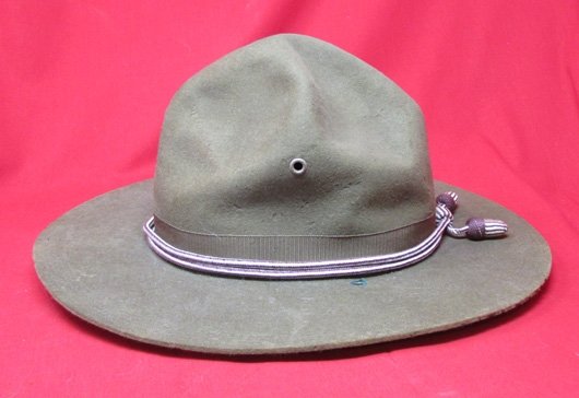  US WWI Army Enlisted Campaign Hat, Medical Corps, 6 7/8 — image 3