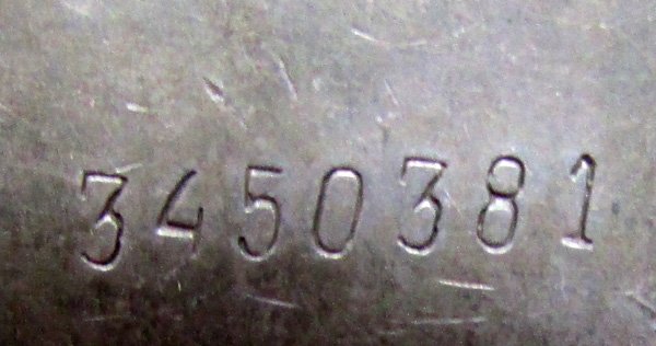  Soviet WWII Medal For Valor, Silver, 3450381 — image 4