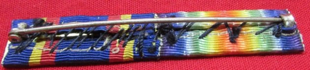  US Post WWI, Navy Yangtze Service & WWI Victory Ribbon Bar — image 3