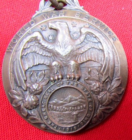  US WWI Ohio Victory Medal, Mahoning County — image 5