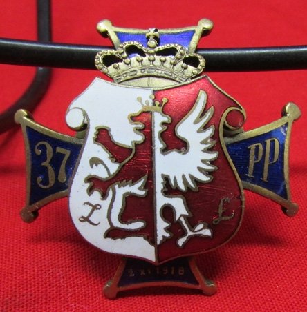  Polish Regimental Badge, Collectors Copy, 37th Infantry Regiment — image 3