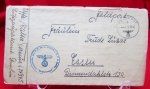 German WWII Feldpost Envelope and Letter, Luftwaffe Flak, FP 34945, …