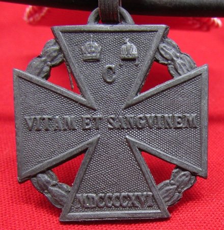  Austrian WWI, Karl Troop Cross & Ribbon — image 3