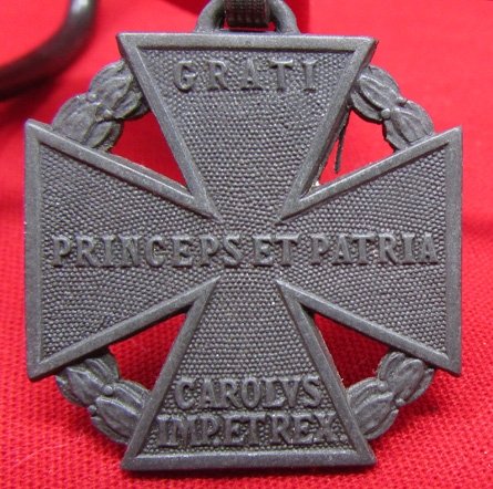  Austrian WWI, Karl Troop Cross & Ribbon — image 4