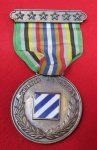 US WWI 3rd Division Veteran Service Medal, 'Rock of the …