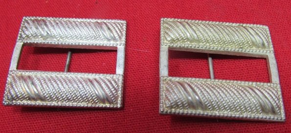  US WWI 'False Embroidered' Captain's Rank Insignia, Pair — image 2
