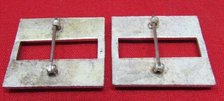  US WWI 'False Embroidered' Captain's Rank Insignia, Pair — image 3