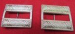 US WWI 'False Embroidered' Captain's Rank Insignia, Pair