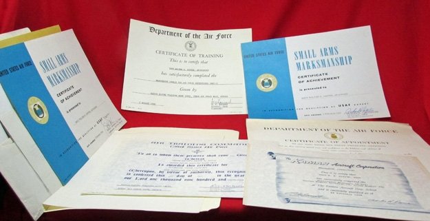  US Vietnam War Era, USAF Bronze Star & Document Grouping — image 14