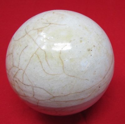  Japanese WWII Ceramic Grenade, White, INERT — image 4