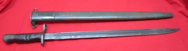  US WWI M1917 Bayonet, British Contract, Remington Mfg — image 3