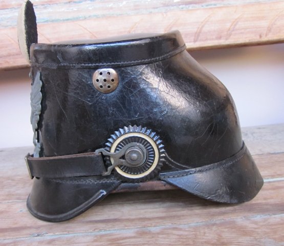  German WWI, Prussian Enlisted M1915 Jager Shako, 1916 Dated — image 3