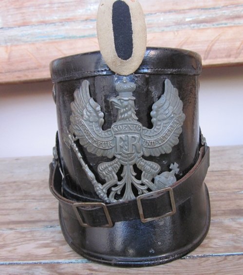  German WWI, Prussian Enlisted M1915 Jager Shako, 1916 Dated — image 6