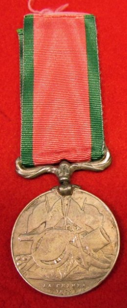 British Crimean War, Turkish War Medal, Queen Victoria Presented Crimea Medal — image 2