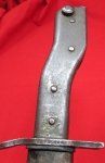 German WWI Crank Handle Knife, Bayonet, DEMAG Mfg