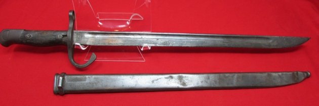  Japanese WWII Type 30 Bayonet, Mukden Arsenal — image 4