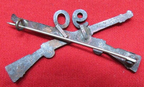  US  WWI, 90th Infantry Officers Collar Insignia, Pair — image 3