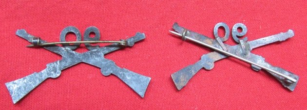  US  WWI, 90th Infantry Officers Collar Insignia, Pair — image 5