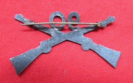  US  WWI, 90th Infantry Officers Collar Insignia, Pair — image 7