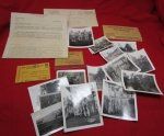 US WWII GI, 95th Division Wound Telegram & Ephemera Lot