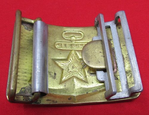  Soviet Cold War Era, Enlisted Navy Buckle and Keeper — image 3