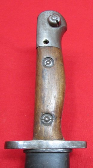  British WWII M1907 Bayonet & Scabbard, Australian Mfg — image 7