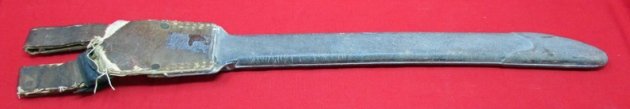  Japanese Type 30 Rubberized Canvas Scabbard — image 3