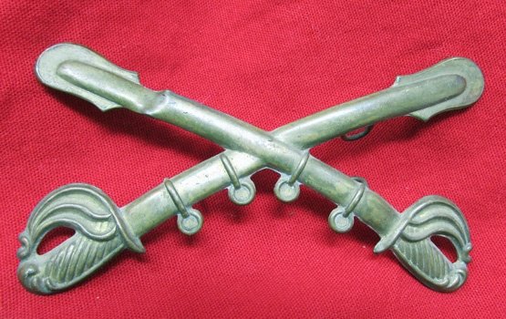  US Civil War Cavalry Enlisted Hat Insignia — image 2