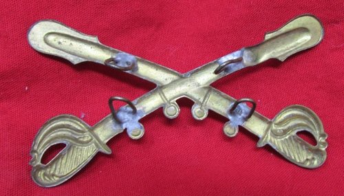  US Civil War Cavalry Enlisted Hat Insignia — image 3