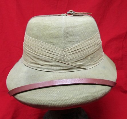  British WWII Era Pith Helmet, Bombay India Mfg. GR — image 2