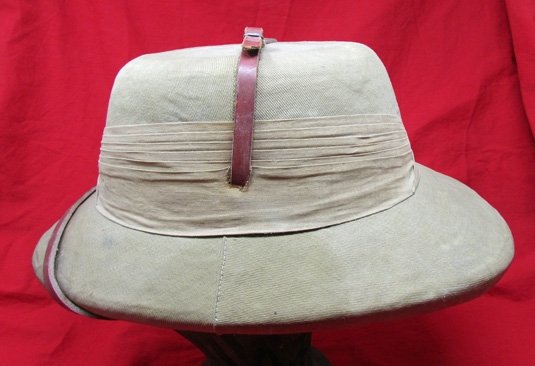  British WWII Era Pith Helmet, Bombay India Mfg. GR — image 3